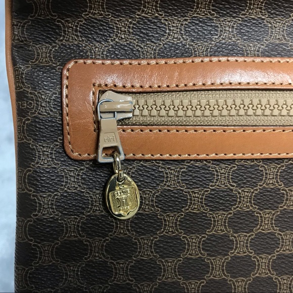 CELINE MACADAM FOLD OVER CLUTCH VGC - Picture 6 of 9